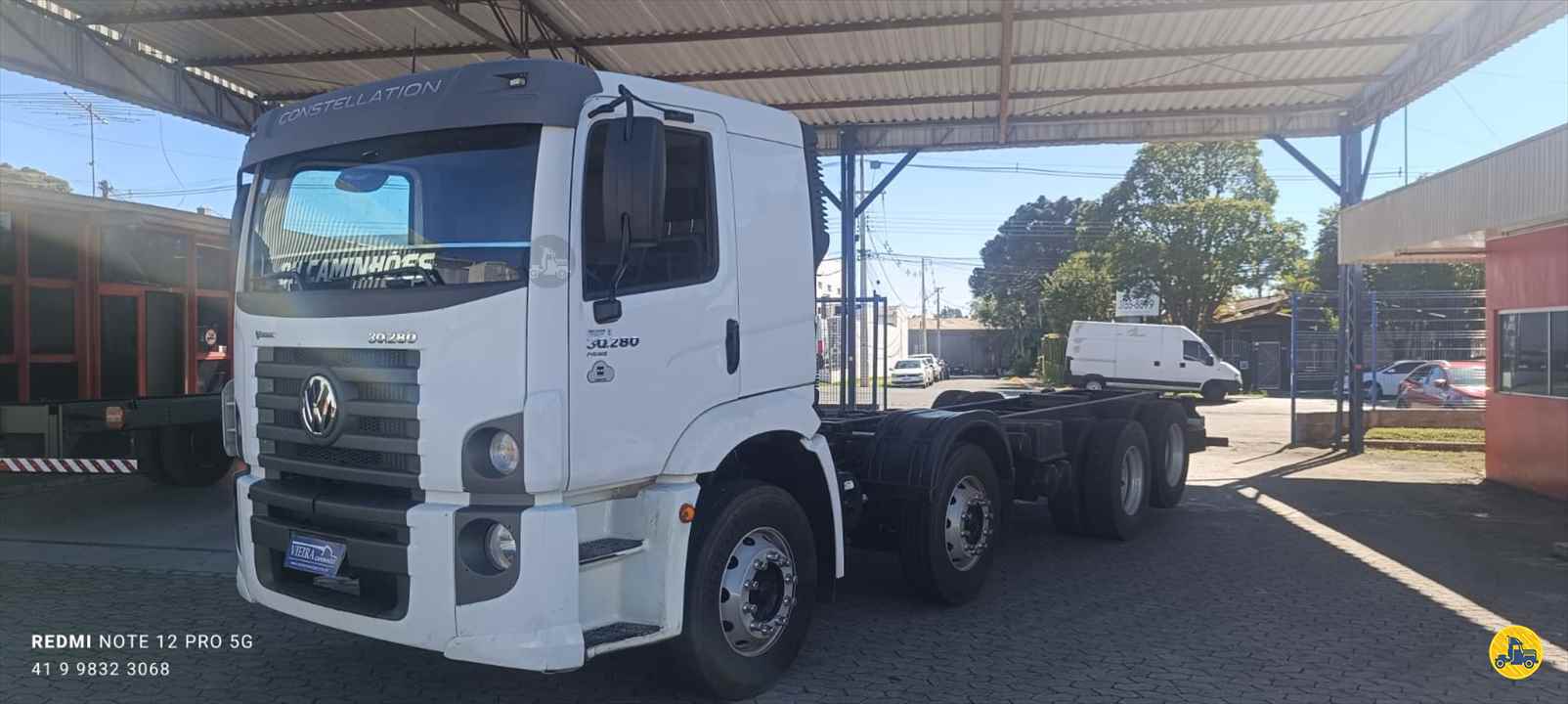 CAMINHAO VOLKSWAGEN VW 30280 Chassis BiTruck 8x2 Vieira Caminhões CURITIBA PARANÁ PR